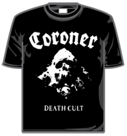 Coroner Tshirt - Death Cult