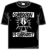 Corrosion Of Conformity Tshirt - Logo Skull