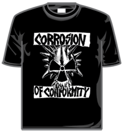 Corrosion Of Conformity Tshirt - Logo Skull
