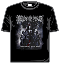 Cradle Of Filth Tshirt - Darkly Album