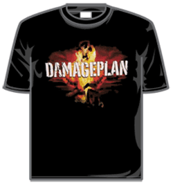 Damageplan Tshirt - Fireball