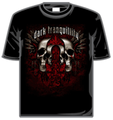 Dark Tranquility Tshirt - Split Skull