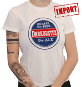 Darkbuster Tshirt - Dry Beer (white)