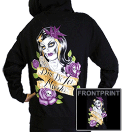 Darkside Hoodie - Dia De Los Muertos