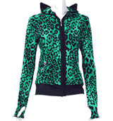 Darkside Hoodie - Green Leopard Ear Hood