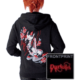 Darkside Hoodie - Ruby