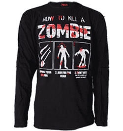 Darkside Tshirt - How To Kill Panel Sleeve