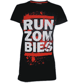 Darkside Tshirt - Run Zombies