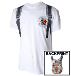 Darkside Tshirt - Zombie Backpack