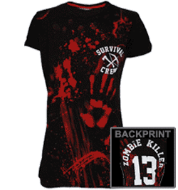 Darkside Tshirt - Zombie Killer Blk