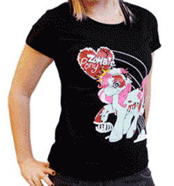 Darkside Tshirt - Zombie Pony