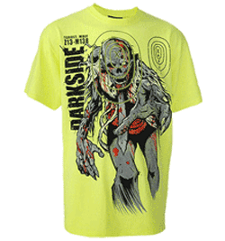 Darkside Tshirt - Zombie Target Fluo