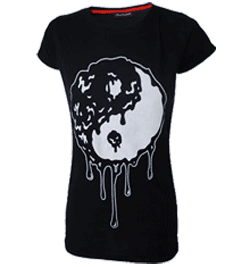 Darkside Tshirt - Zombie Yin Yang