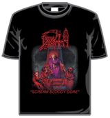 Death Tshirt - Scream Bloody Gore