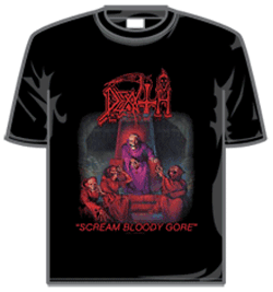 Death Tshirt - Scream Bloody Gore