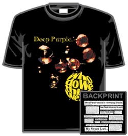Deep Purple Tshirt - Who Do We Think We Are