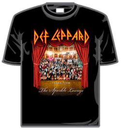 Def Leppard Tshirt - Sparkle Lounge