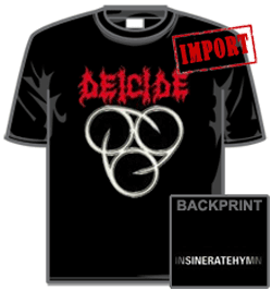 Deicide Tshirt - Insineratehymn