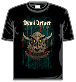 Devil Driver Tshirt - All Over Owl