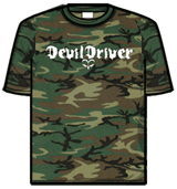 Devil Driver Tshirt - White Logo