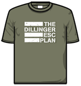 Dillinger Escape Plan Tshirt - Flag