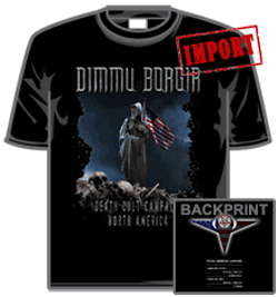 Dimmu Borgir Tshirt - North American Campaign