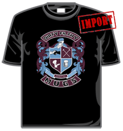 Dirty Filthy Mugs Tshirt - Crest Logo