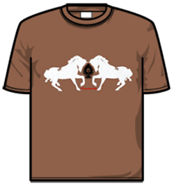 Dirty Pretty Things Tshirt - Horses