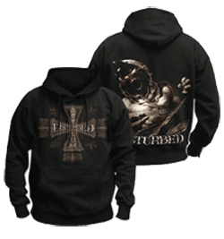 Disturbed Hoodie - Asylum Cross
