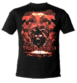 Disturbed Tshirt - Another Way To Die