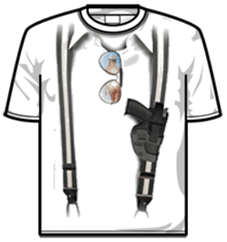 Dj White Tshirt - Miami P.d