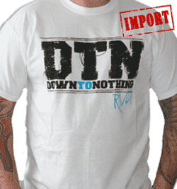 Down To Nothing Tshirt - Rva