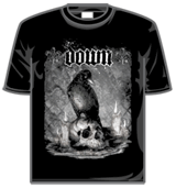 Down Tshirt - Crow Skull