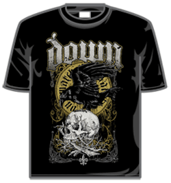 Down Tshirt - Swamp Skull