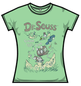 Dr Seuss Tshirt - Green Eggs Montage