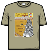 Dr Who Tshirt - Dalek Brown