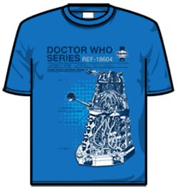 Dr Who Tshirt - Hayned Critical Dalek