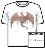 Dragon Age 2 Tshirt - Pixel Dragon Graphic