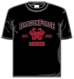 Dragonforce Tshirt - Collegiate 1999