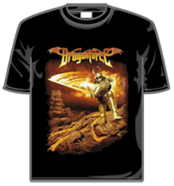 Dragonforce Tshirt - Flames Armour