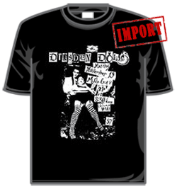 Dresden Dolls Tshirt - The Middle East Flyer