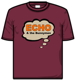 Echo And The Bunnymen Tshirt - Bubble