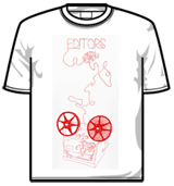 Editors Tshirt - Reel To Reel