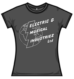 Electrospective Tshirt - Logo Gry Skn