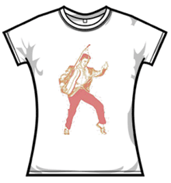 Elvis Presley Tshirt - Blue Suede