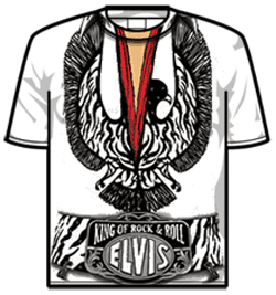 Elvis Presley Tshirt - Dark Phoenix