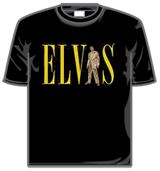 Elvis Presley Tshirt - Text