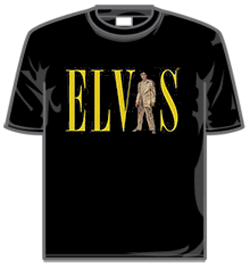 Elvis Presley Tshirt - Text