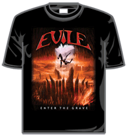 Evile Tshirt - Enter The Grave