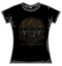 Evile Tshirt - Five Serpent's Teeth